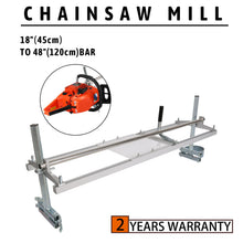 Load image into Gallery viewer, Portable Chainsaw Mill 18-48"