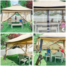 Load image into Gallery viewer, Gazebo Tent with Netting Carry Bag
