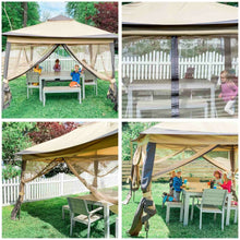 Load image into Gallery viewer, Gazebo Tent with Netting Carry Bag