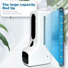Load image into Gallery viewer, Automatic Sanitizer Dispenser Infrared Thermometer Touchless with Floor stand