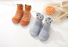 Load image into Gallery viewer, Infant Toddler Cartoon Animals Non-slip First Walkers Baby Elastic Socks Shoes