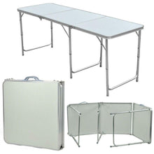 Load image into Gallery viewer, Portable Aluminum Folding Table Indoor/Outdoor