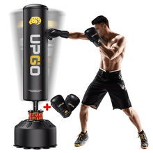 Load image into Gallery viewer, 70" 205 Pound MMA Kick Boxing Punching Bag With Boxing Gloves