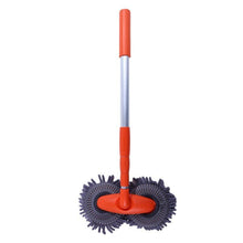 Load image into Gallery viewer, Rotating Double Head Microfiber Car Exterior Cleaner Duster Mop