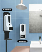 Load image into Gallery viewer, Automatic Sanitizer Dispenser Infrared Thermometer Touchless with Floor stand