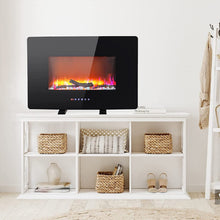 Load image into Gallery viewer, Wall Mounted / Freestanding Electric LED Realistic Flame Fireplace Space Heater
