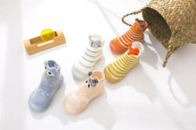 Load image into Gallery viewer, Infant Toddler Cartoon Animals Non-slip First Walkers Baby Elastic Socks Shoes