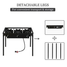 Load image into Gallery viewer, Portable Propane Burner Gas Cooker Outdoor Camping Stove Grill