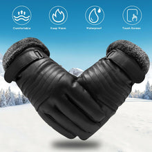 Load image into Gallery viewer, -30℃ Leather Waterproof Winter Warm Ski Gloves | Touch Screen Compatible - Until Times Up