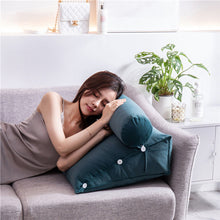 Load image into Gallery viewer, Luxury Back Wedge Bed Pillow For Back Pain