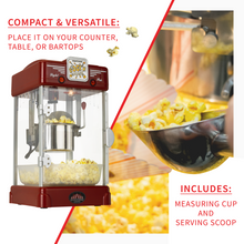 Load image into Gallery viewer, 2.5oz Popcorn Machine Maker Retro Style