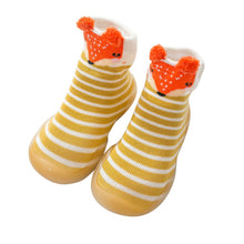 Load image into Gallery viewer, Infant Toddler Cartoon Animals Non-slip First Walkers Baby Elastic Socks Shoes