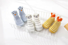 Load image into Gallery viewer, Infant Toddler Cartoon Animals Non-slip First Walkers Baby Elastic Socks Shoes