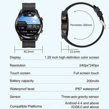 Load image into Gallery viewer, ECG Waterproof Bluetooth Smart Watch Phone for iPhone Samsung