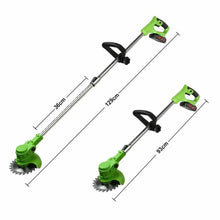 Load image into Gallery viewer, Powerful Electric Battery Operated Cordless Weed Eater / Grass Trimmer