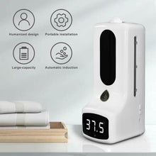 Load image into Gallery viewer, Automatic Sanitizer Dispenser Infrared Thermometer Touchless with Floor stand
