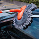 Rotating Double Head Microfiber Car Exterior Cleaner Duster Mop