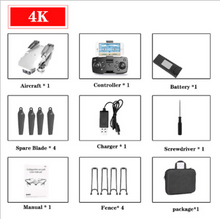 Load image into Gallery viewer, 4K FPV Wifi RC Drone With UHD Camera | Foldable Quadcopter Drone - Until Times Up