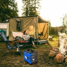 Load image into Gallery viewer, Portable Quiet Inverter Generator Gas 2000 Watt