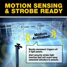 Load image into Gallery viewer, Outdoor Solar Floodlight with Motion Sensor and Remote Control