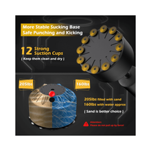 Load image into Gallery viewer, 70" 205 Pound MMA Kick Boxing Punching Bag With Boxing Gloves