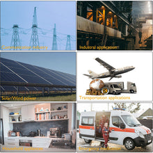 Load image into Gallery viewer, 6000W Complete Solar Panel Kit Solar Power Generator 100A Home 110V Grid System