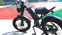 Load image into Gallery viewer, Electric Bike E-Bike 1000W 48V 15.6AH Adult Bicycles 20" Fat Tire Mountain Ebike