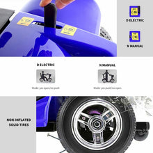 Load image into Gallery viewer, 4 Wheels Mobility Scooter Power Wheelchair Folding Electric Scooters Home Travel