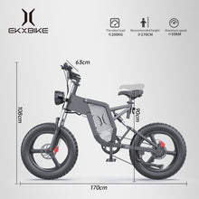Load image into Gallery viewer, Electric Bike 20inch 2000w 35AH Mountain Bicycle Wheel E-bike