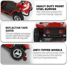 Load image into Gallery viewer, Electric Mobility Scooter 4 Wheel 180W Heavy Duty Power Drive for Seniors