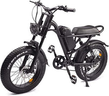 Load image into Gallery viewer, Electric Bike E-Bike 1000W 48V 15.6AH Adult Bicycles 20" Fat Tire Mountain Ebike