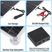 Load image into Gallery viewer, 6000W Complete Solar Panel Kit Solar Power Generator 100A Home 110V Grid System