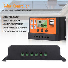 Load image into Gallery viewer, 6000W Complete Solar Panel Kit Solar Power Generator 100A Home 110V Grid System