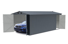 Load image into Gallery viewer, Heavy Duty Car Garage Galvani Steel Storage Outdoor Prefab Shed 20'x10'ft Metal