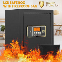 Load image into Gallery viewer, 2.2 Cub Safe Box Digital Combination LED Lock Safe Keypad Home