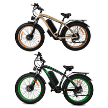 Load image into Gallery viewer, Electric Bike 1500W Fat Tire Ebikes for Adult 48V 15AH Dual Motor 45KMH 55