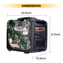 Load image into Gallery viewer, 5500 / 5000 Watt Electric Start Inverter Generator 4-Stroke 223cc OHV Air-cooled