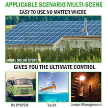 Load image into Gallery viewer, 6000W Complete Solar Panel Kit Solar Power Generator 100A Home 110V Grid System