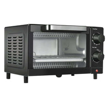 Load image into Gallery viewer, Black 4 Slice Toaster Oven with 3 Setting