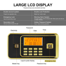 Load image into Gallery viewer, 2.2 Cub Safe Box Digital Combination LED Lock Safe Keypad Home