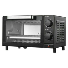 Load image into Gallery viewer, Black 4 Slice Toaster Oven with 3 Setting