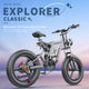 Electric Bike 20inch 2000w 35AH Mountain Bicycle Wheel E-bike