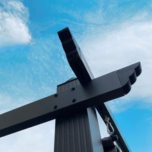 Load image into Gallery viewer, 13x10 Ft Outdoor Aluminum Pergolas Patio Retractable Pergola with Canopy