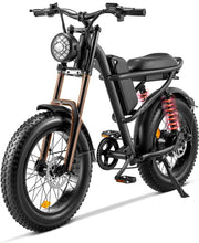 Load image into Gallery viewer, Electric Bike E-Bike 1000W 48V 15.6AH Adult Bicycles 20" Fat Tire Mountain Ebike