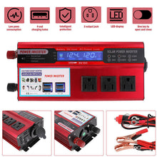 Load image into Gallery viewer, 6000W Complete Solar Panel Kit Solar Power Generator 100A Home 110V Grid System