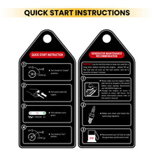 Load image into Gallery viewer, Gas Powered 3500 Watt Portable Inverter Generator Super Quiet 58 dB Home Backup