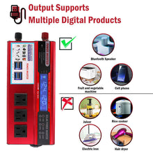 Load image into Gallery viewer, 6000W Complete Solar Panel Kit Solar Power Generator 100A Home 110V Grid System