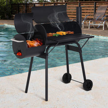 Load image into Gallery viewer, 43" BBQ Grill Charcoal Barbecue Pit Outdoor Patio Backyard Meat Cooker Smoker Grill