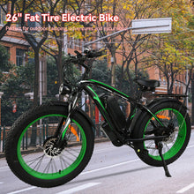 Load image into Gallery viewer, Electric Bike 1500W Fat Tire Ebikes for Adult 48V 15AH Dual Motor 45KMH 55