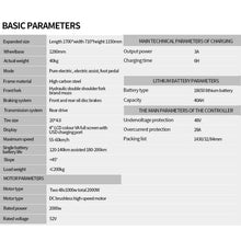 Load image into Gallery viewer, Electric Bike 1000W/2000W 13Ah/20Ah/40Ah 20'' Fat Tire Mountain E-bike